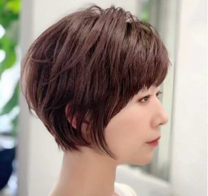 40代女性のショートヘア 22最新 ふんわり髪型で小顔に見える美容師がおすすめするヘアカタログ63選 サンキュ