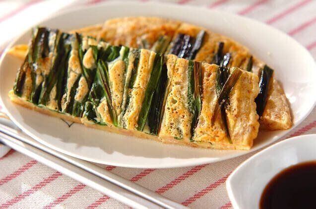 ツナニラチヂミ