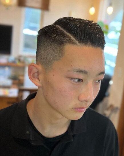 クラシカルな雰囲気がかっこいい！フェードスタイル