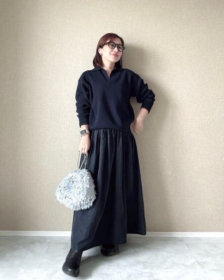 ユニクロ ボリュームギャザースカート