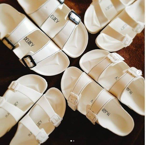 500円に見えない しまむらのevaサンダルが かわいすぎて大量買い続出 サンキュ