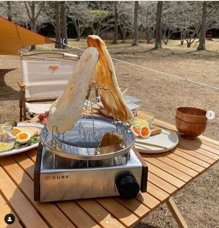 【ダイソー】キャンパー大注目!キャンピングトースターが画期的