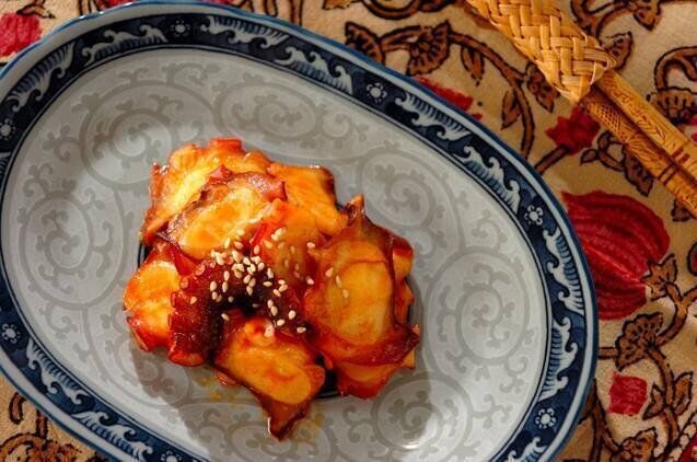 タコのエスニック和え