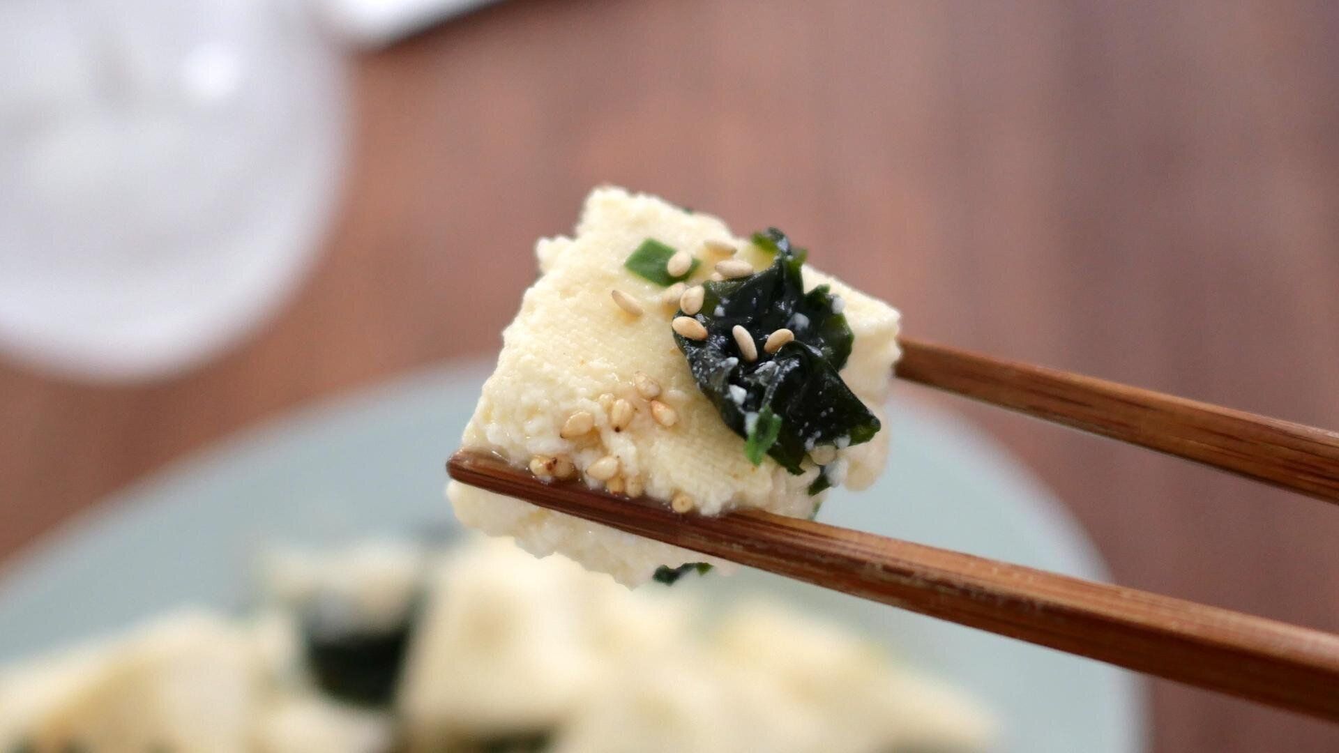 10秒で完成!? 混ぜるだけ豆腐ナムル