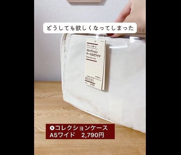 【無印良品】どうしても欲しくなった！コレクションケース