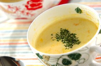 カボチャスープレシピ