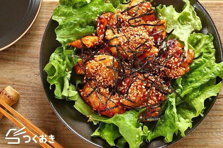 ささみのわさび醤油炒め