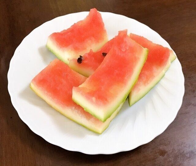 スイカの皮