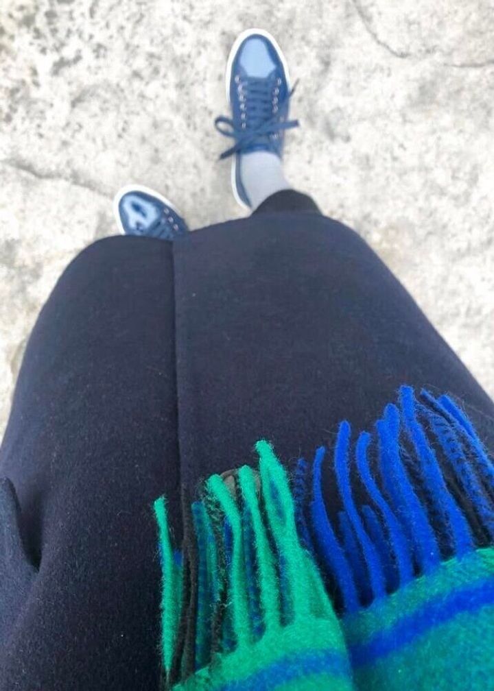 ネイビーコーデ