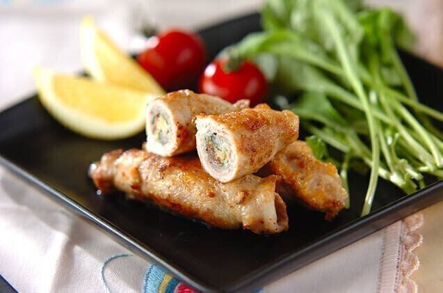 豚肉のチーズロール