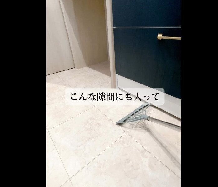 【ダイソー】新居に必須！マルチ万能ほうき