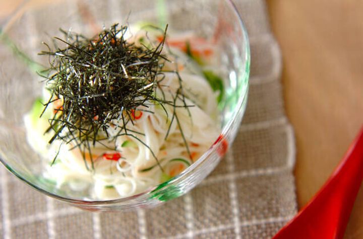 素麺の酢の物