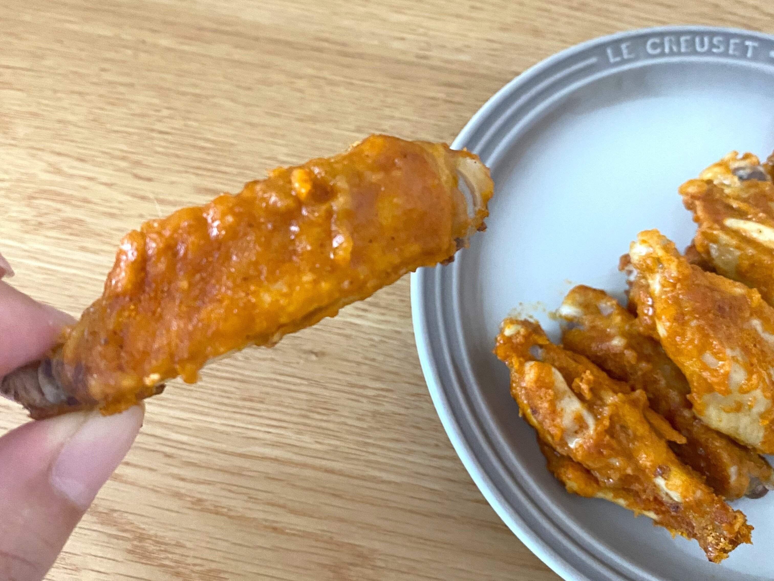 レンジで手羽唐揚！スパイシータンドリー味