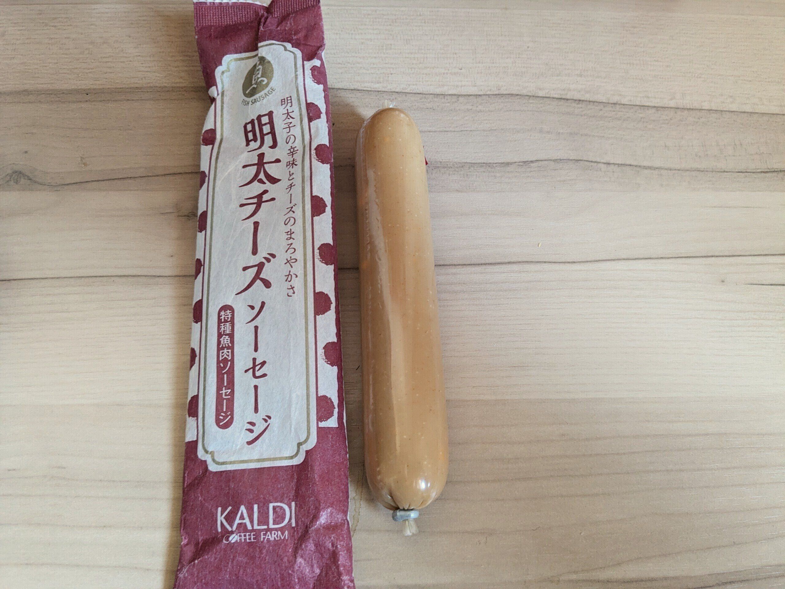 カルディオリジナル　明太チーズソーセージ　70g