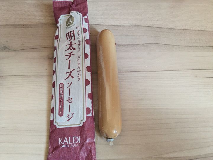 カルディオリジナル 明太チーズソーセージ 70g