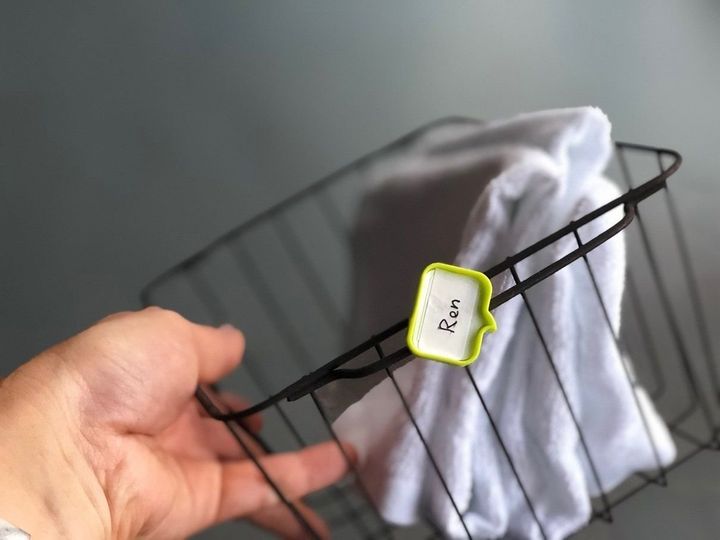 モノの定位置づくりに活躍!100均「コードタグ」でお部屋の