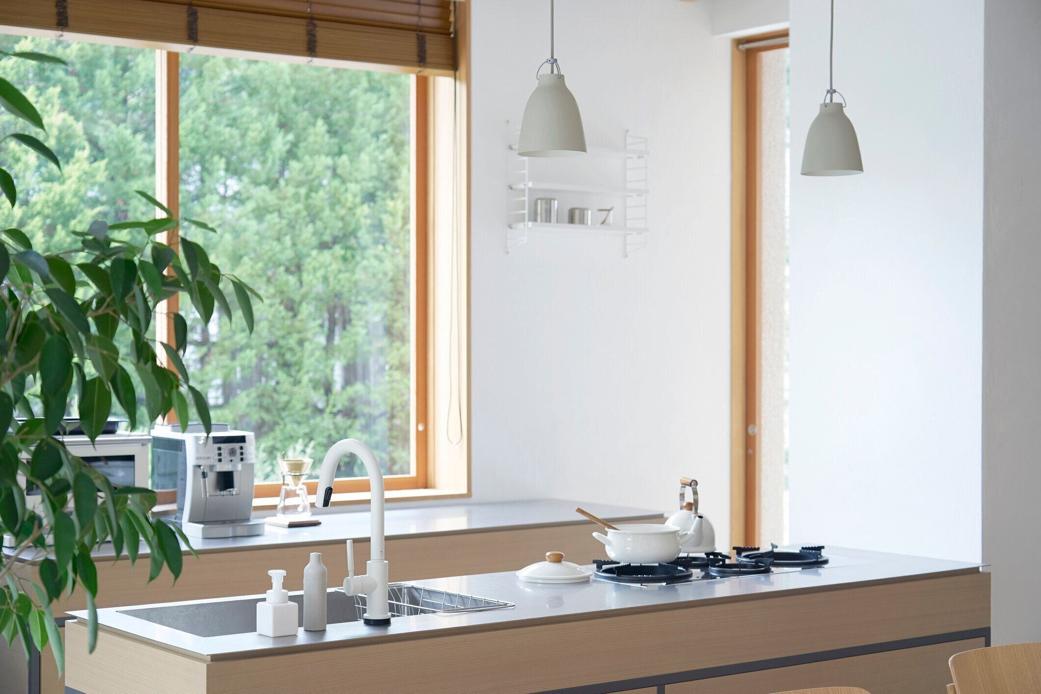 キッチンの眺め、人はいません