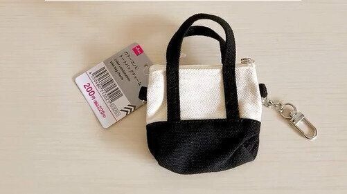 推し活にも使える！「カラーコンビトートバッグチャーム」