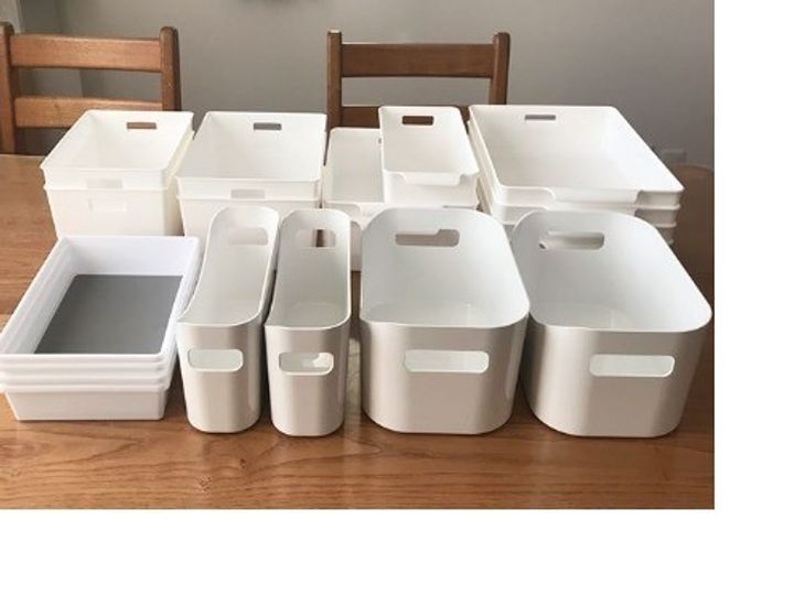 冷蔵庫収納にはニトリ整理バスケットが必須 サンキュ 冷蔵庫収納にはニトリ整理バスケットが必須 サンキュ