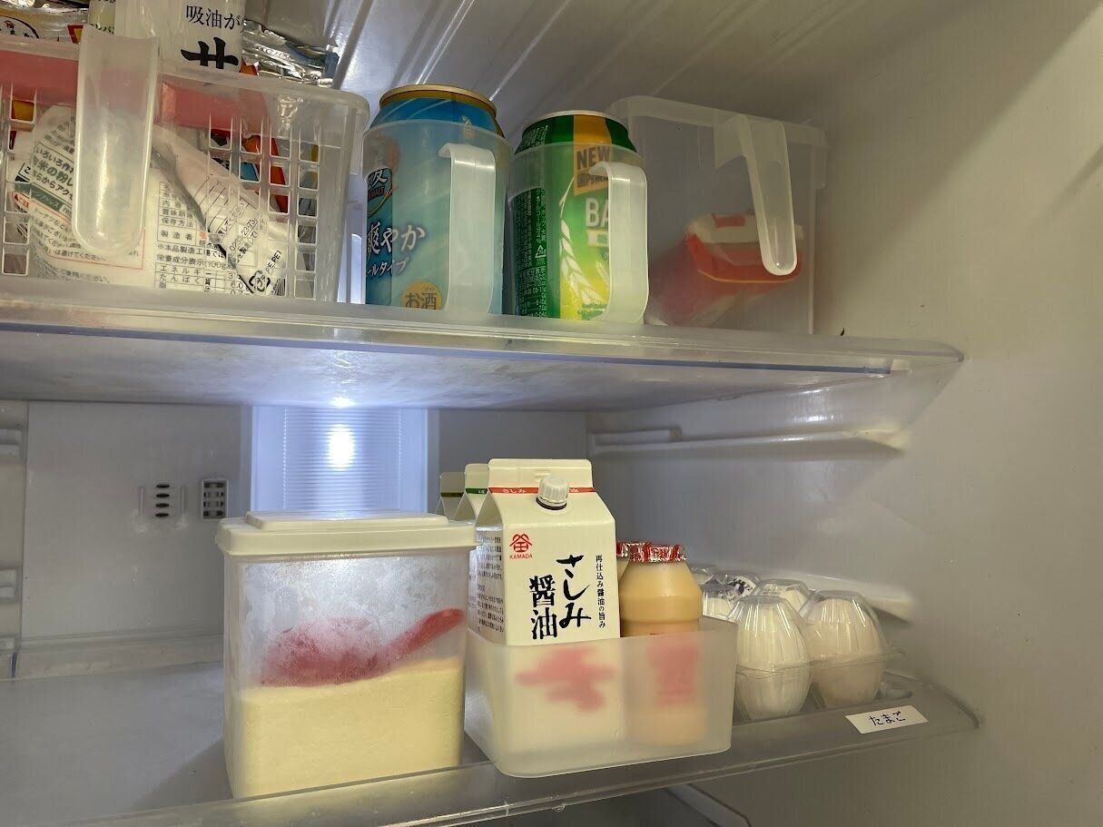 冷蔵庫を整理して夏仕様に