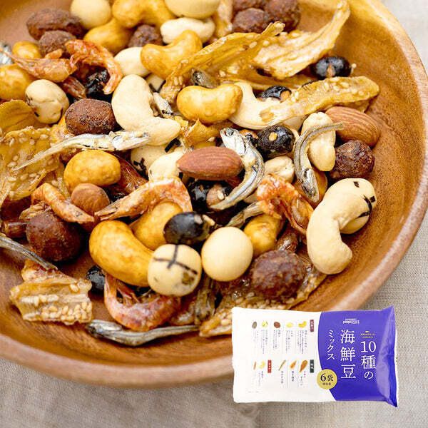 成城石井　おさかなスナック10種の海鮮豆ミックス 150g