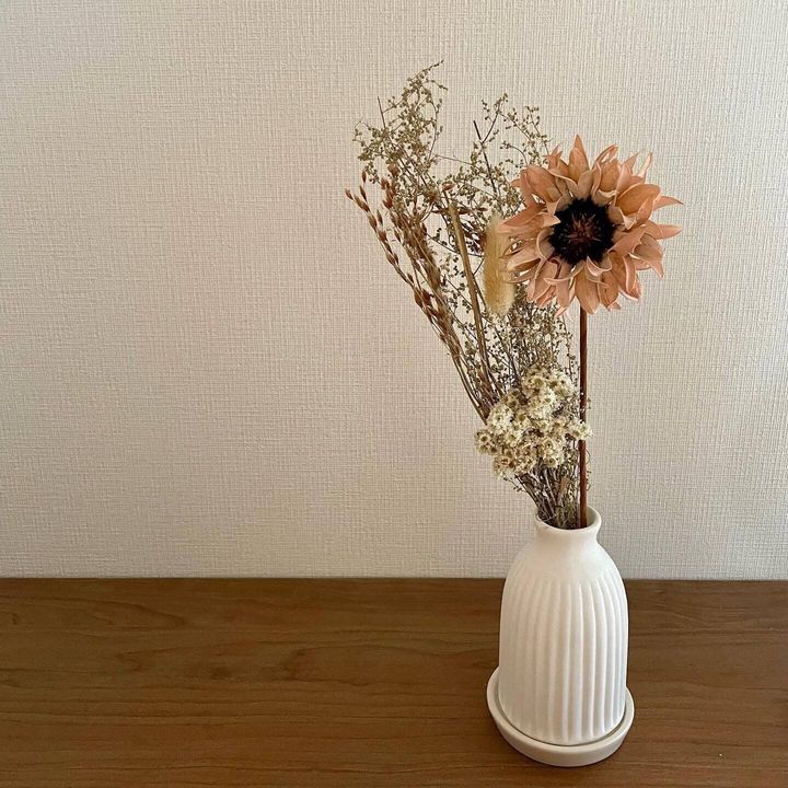 【ダイソー】加湿器をフラワーベースとして使用