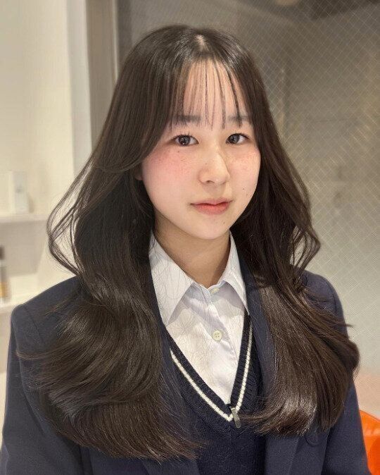 ナチュラルなS字カールで華やか！ワンホンヘア