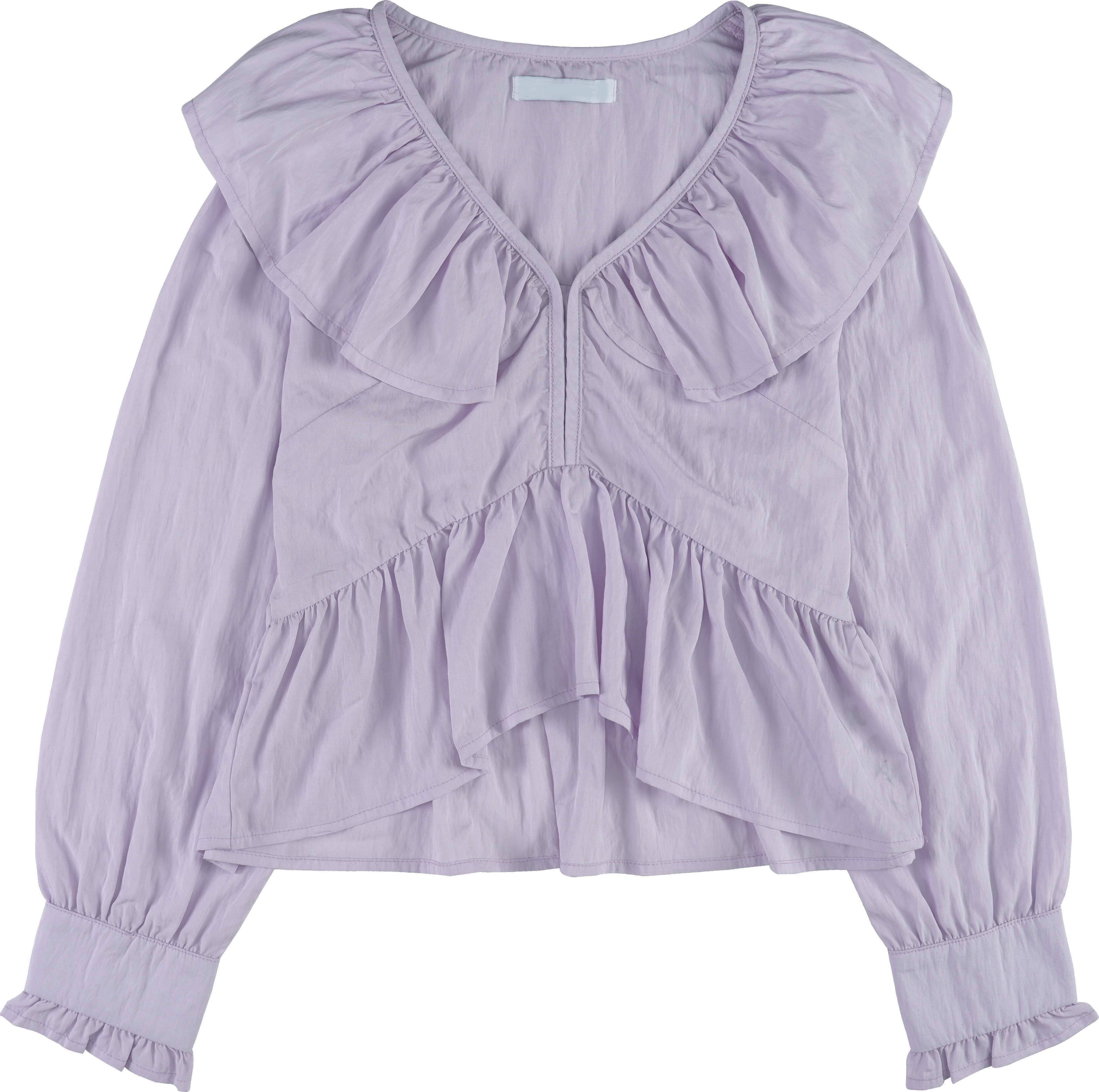 フリルブラウス