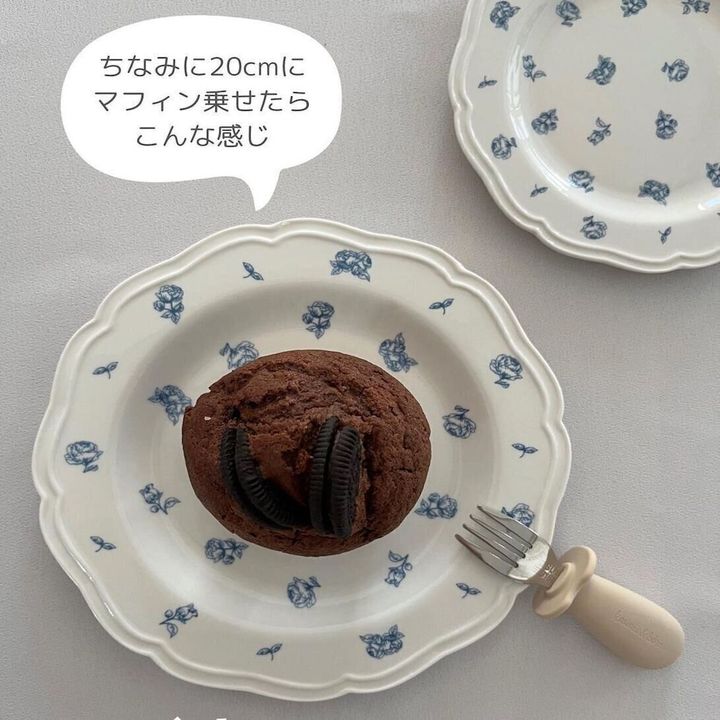 おうちでフレンチカフェ気分が味わえる、プレート