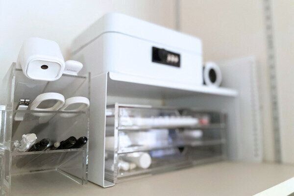 無印良品のアイテムを使った“見ればわかる”収納