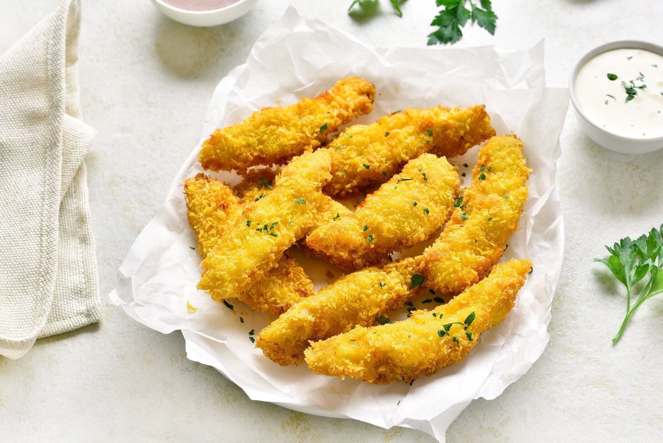 クリスピーフライドチキン胸肉ストリップ