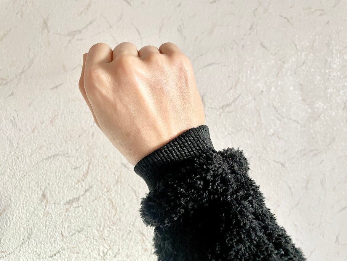 リブ袖として使う