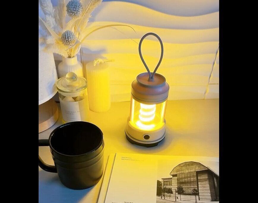 【ダイソー】スパイラルがおしゃれ！COBランタンスパイラル