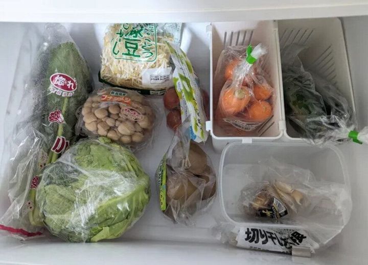 冷蔵庫もスッキリ