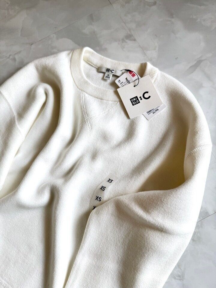 ユニクロシー　スムースコットンクルーネックセーター