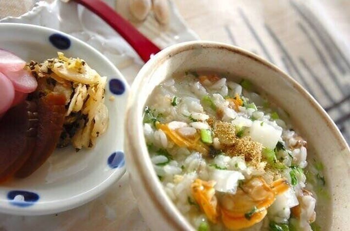 アサリの五穀米おじや