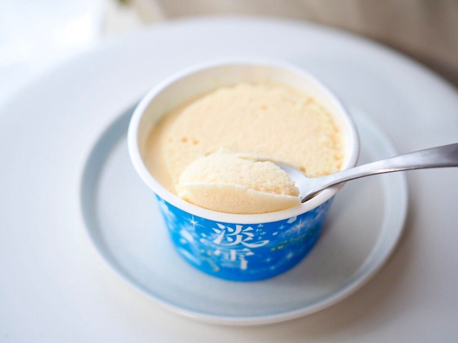 シャトレーゼ「淡雪バニラ」商品写真