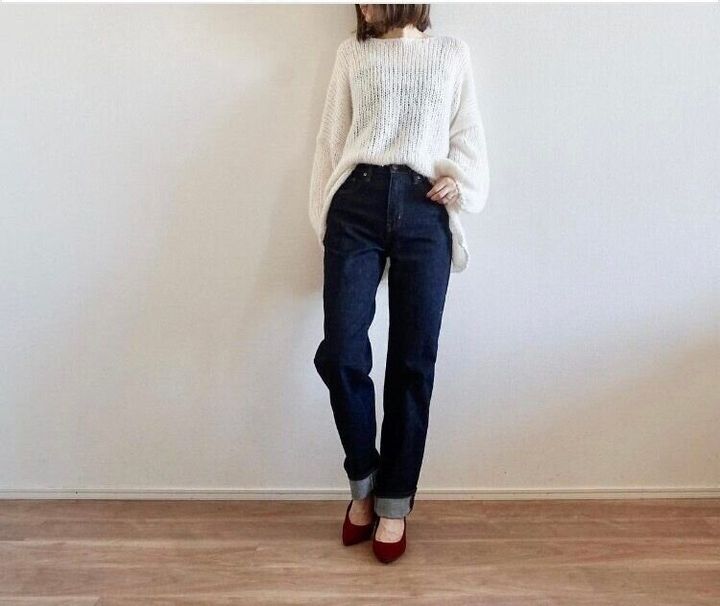 ユニクロしか勝たん 美脚パンツと話題の スリムストレートハイライズジーンズ を使った大人カジュアルコーディネート5選 サンキュ ユニクロしか勝たん 美脚パンツと話題の スリムストレートハイライズジーンズ を使った大人カジュアルコーディネート5選 サンキュ