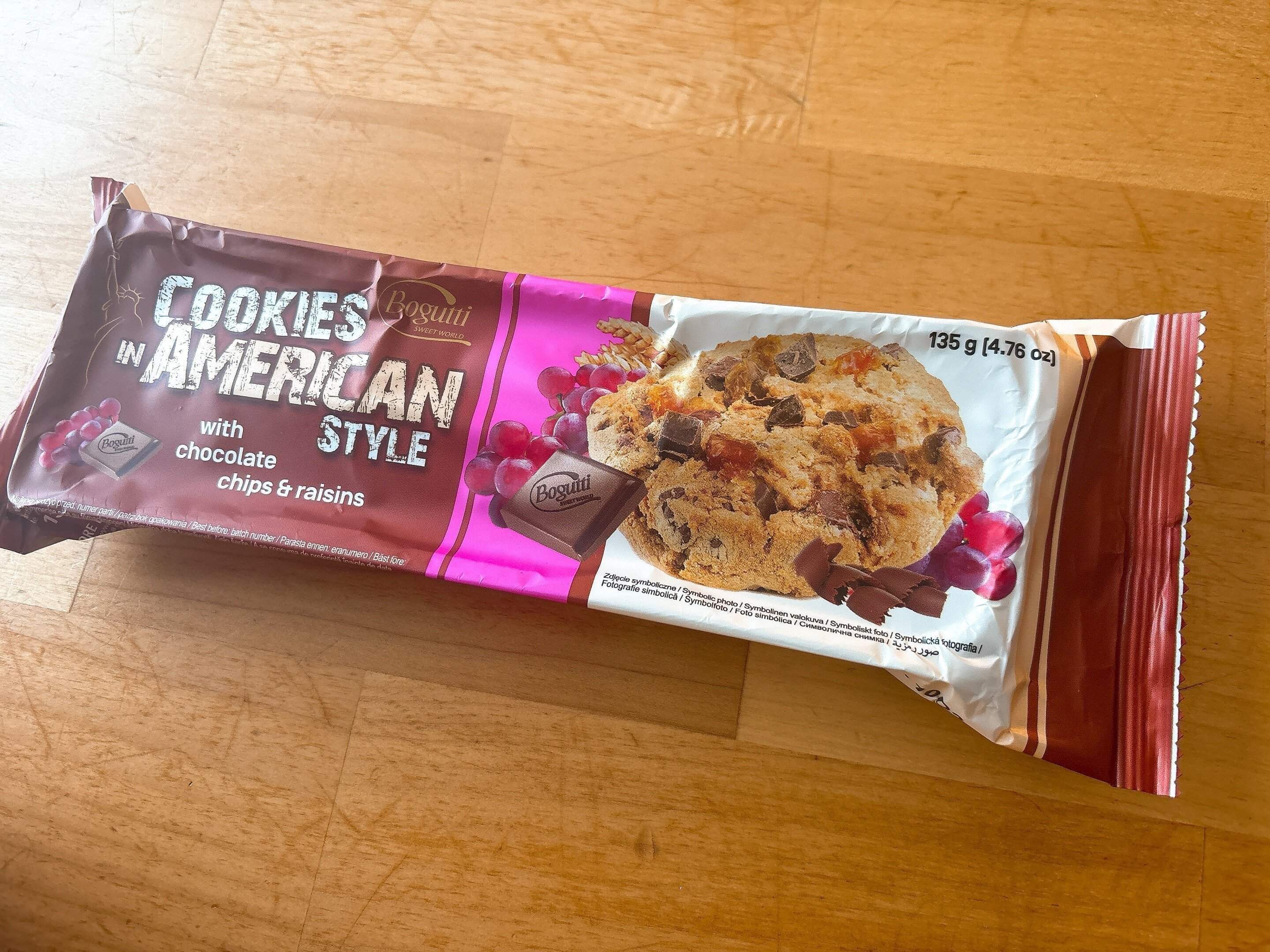 チョコチップandレーズン