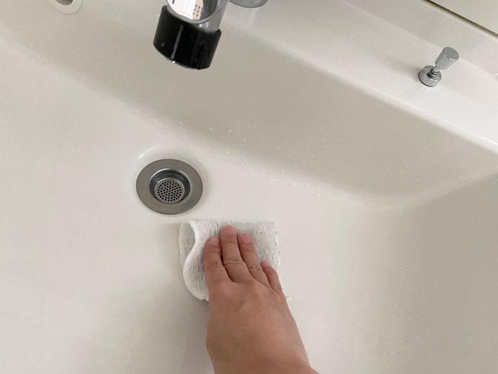 かかる時間はたった30秒だけなのに 毎日が気持ちいい 洗面所の綺麗キープ術 サンキュ かかる時間はたった30秒だけなのに 毎日が気持ちいい 洗面所の綺麗キープ術 サンキュ