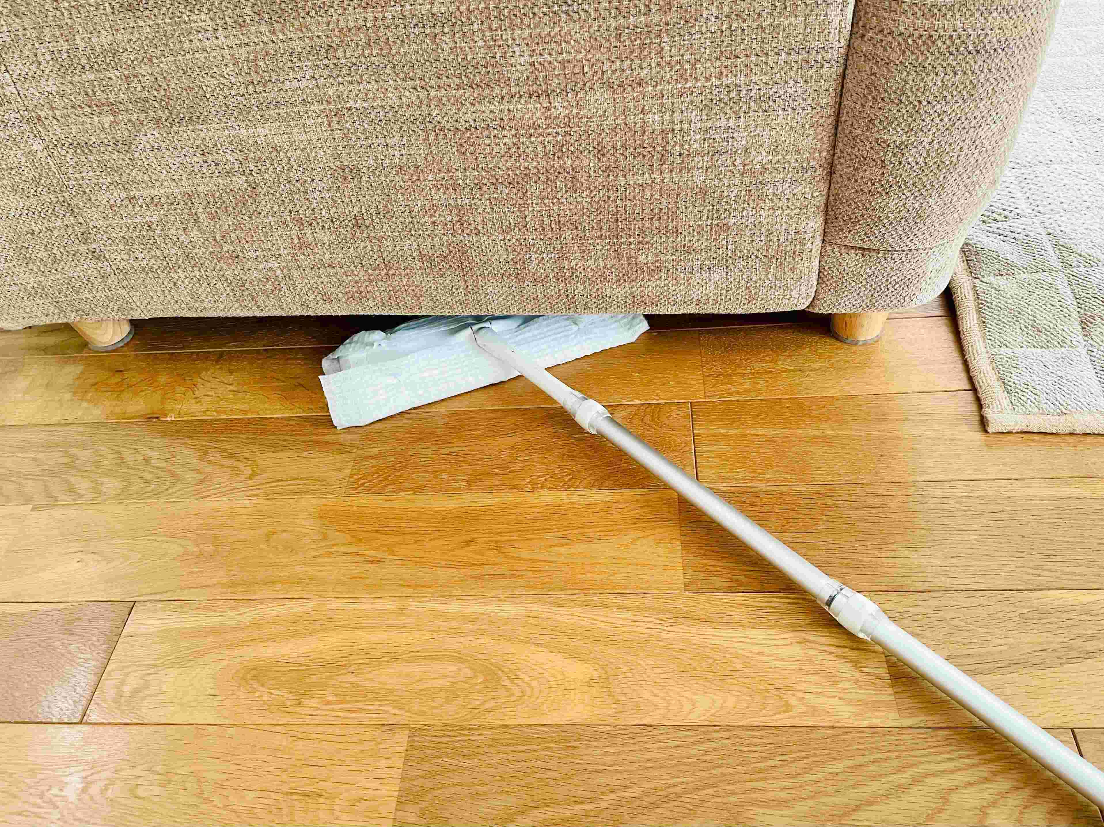 3cmのすき間にも入るクイックルワイパー