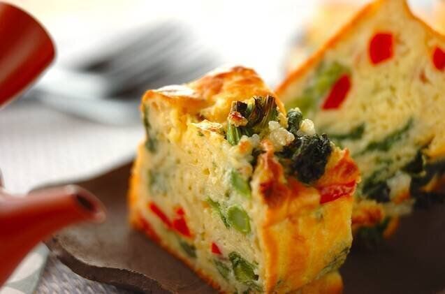 塩麹のケークサレ