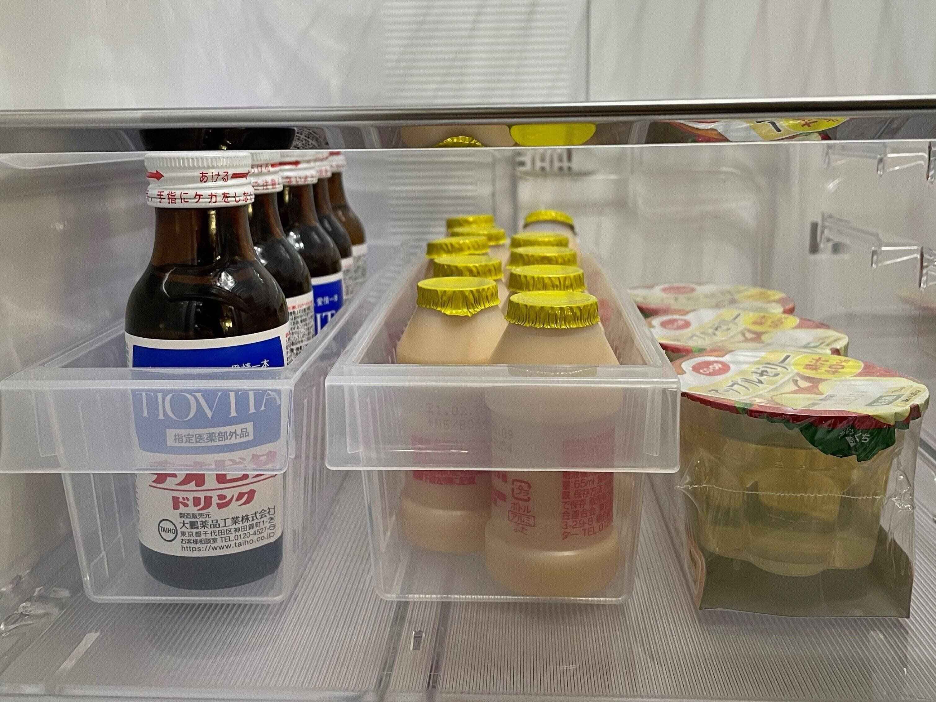 イノマタ化学株式会社からでている「キレイストッカー」（写真はスリムとスレンダーの2種類を使用）