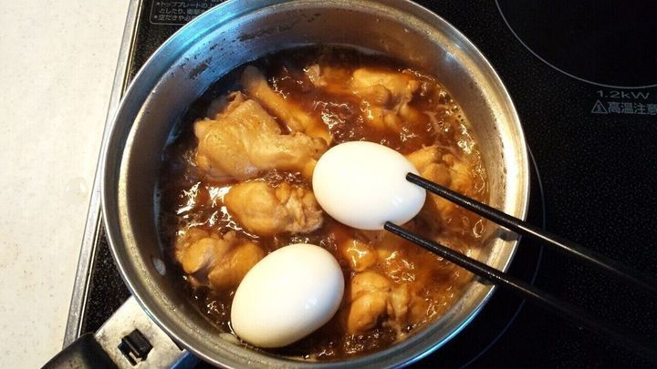 鶏の手羽元のぽん酢煮