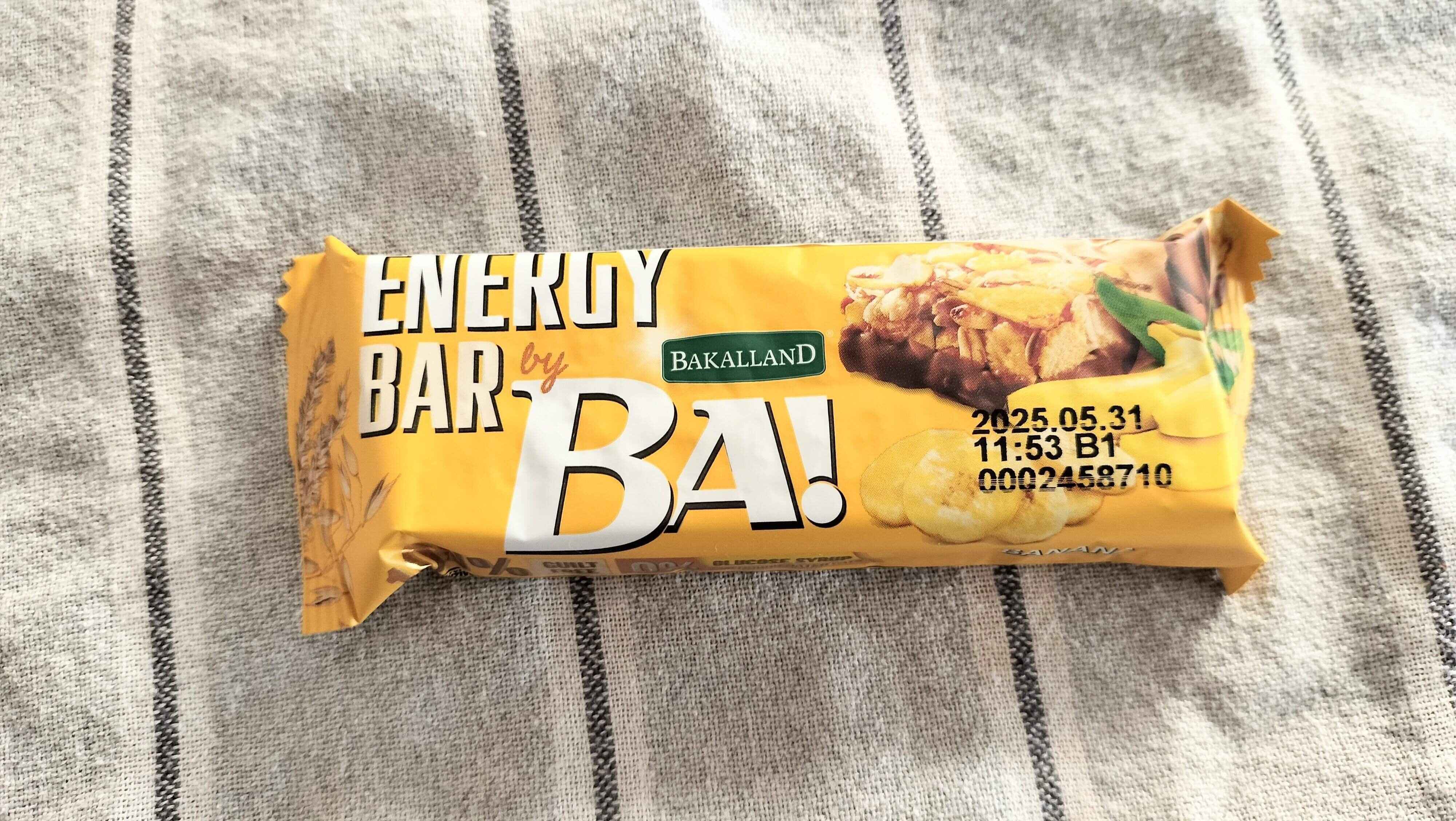 シリアルバーバナナ