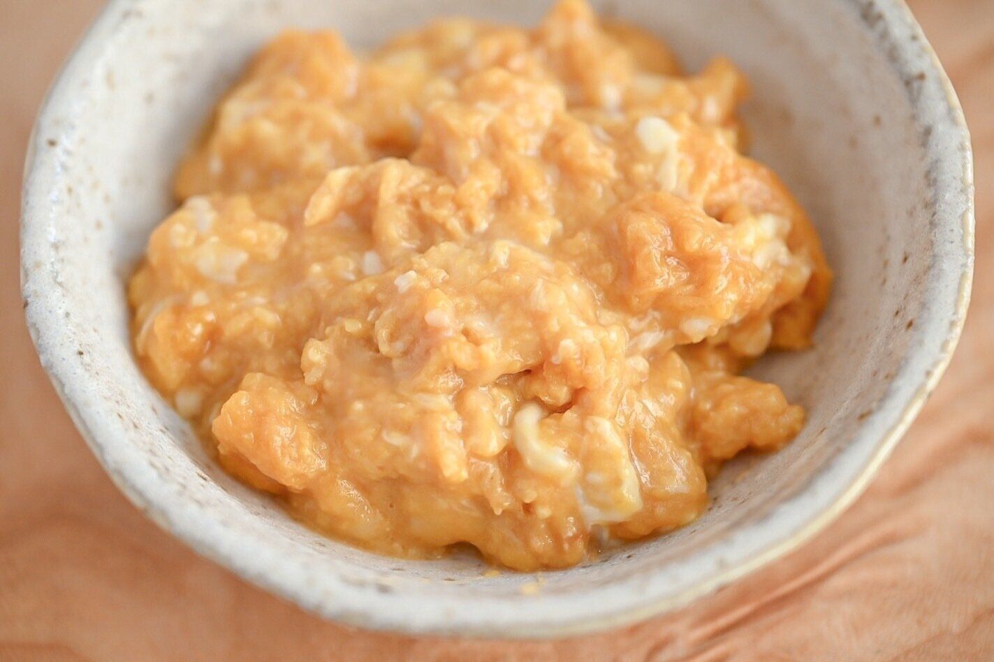 赤味噌スクランブルエッグ