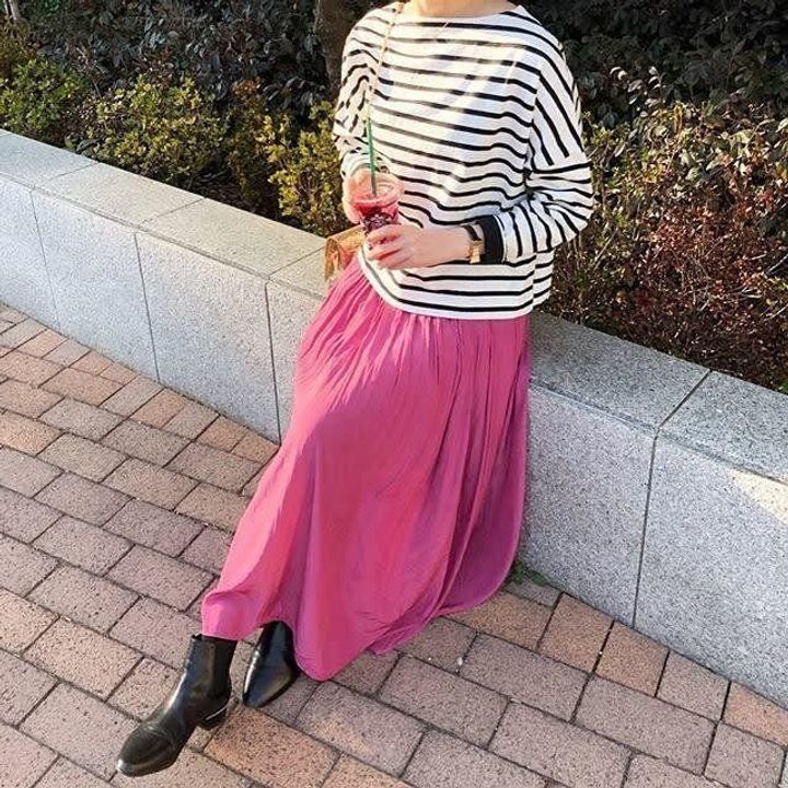 40代でもイタくならない 春の大人 ピンク コーデとコツ サンキュ 40代でもイタくならない 春の大人 ピンク コーデとコツ サンキュ