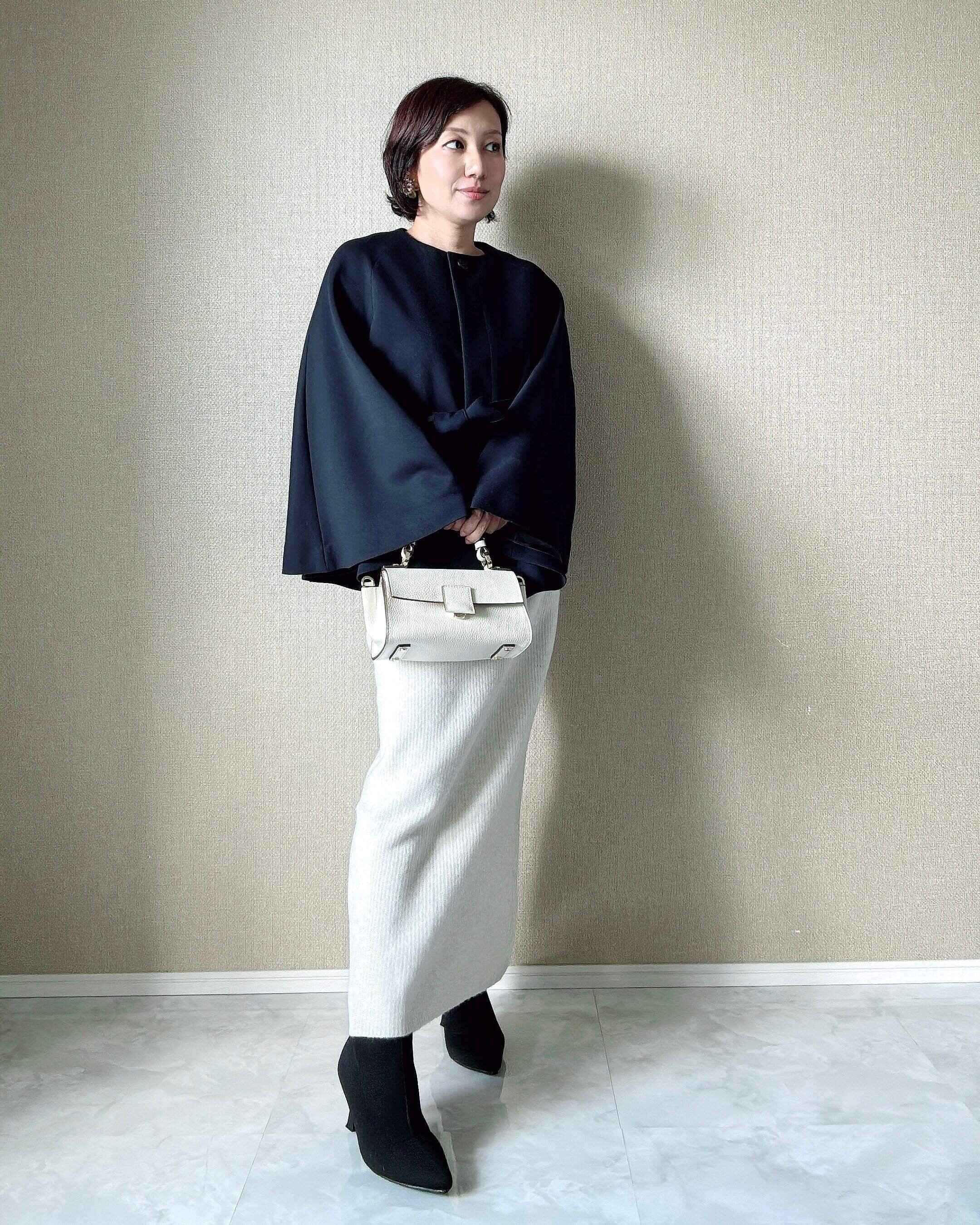 ユニクロ　3Dスフレヤーンスカート