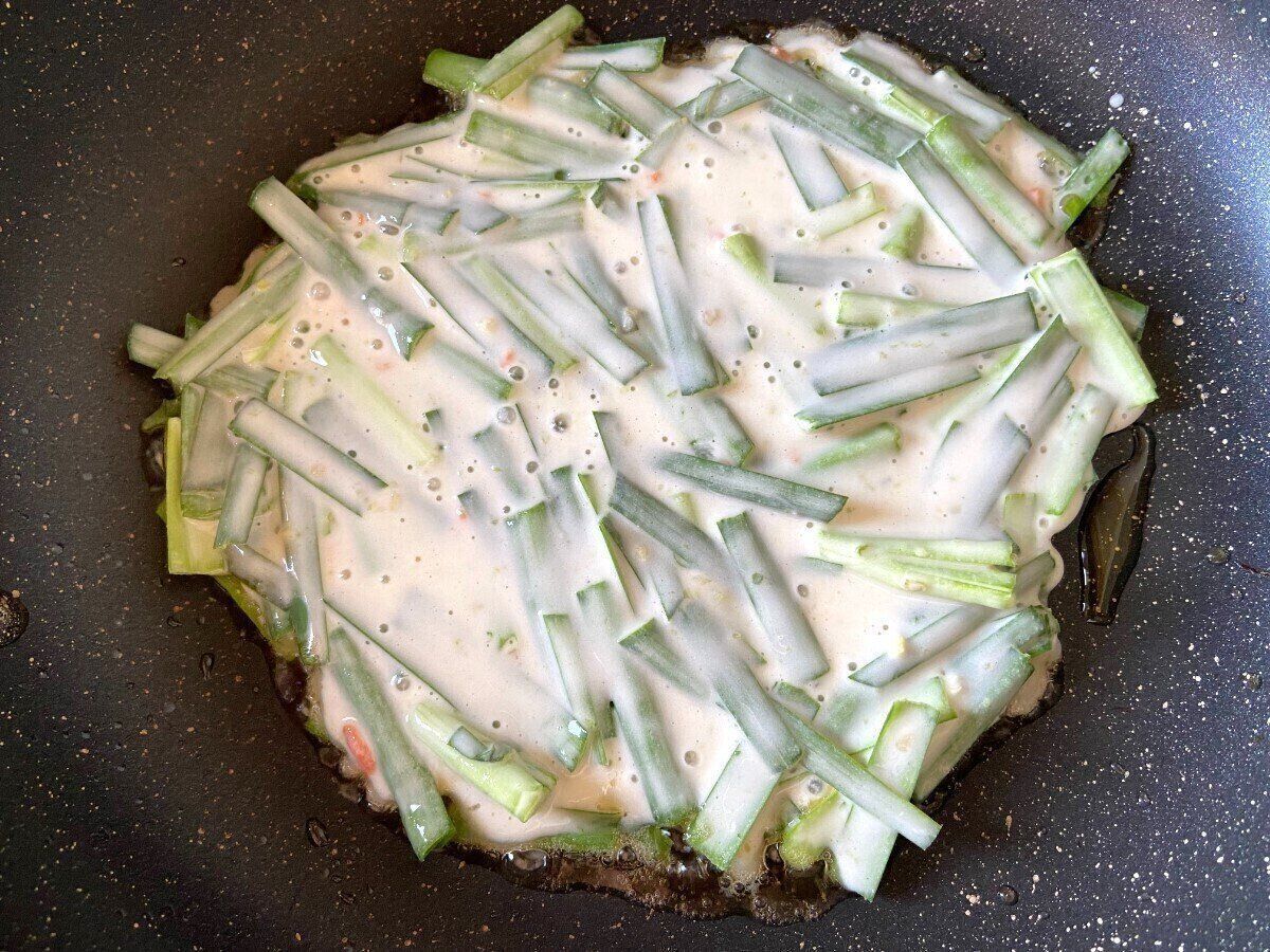 フライパンで焼く