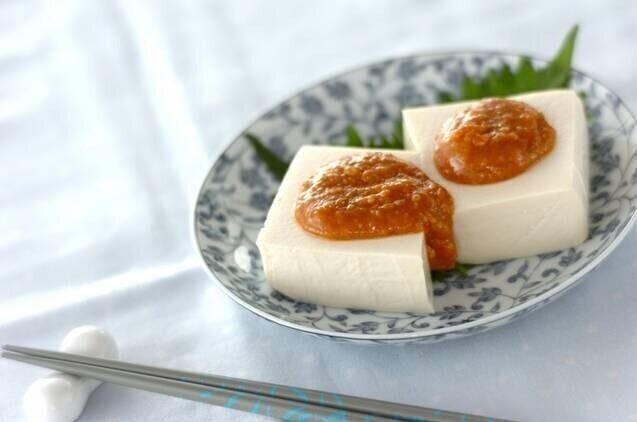 きな粉入りトリプル大豆の冷奴